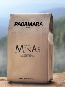 Pacamara varietal specialty coffee bag from Finca Peña Blanca, Sierra de las Minas.